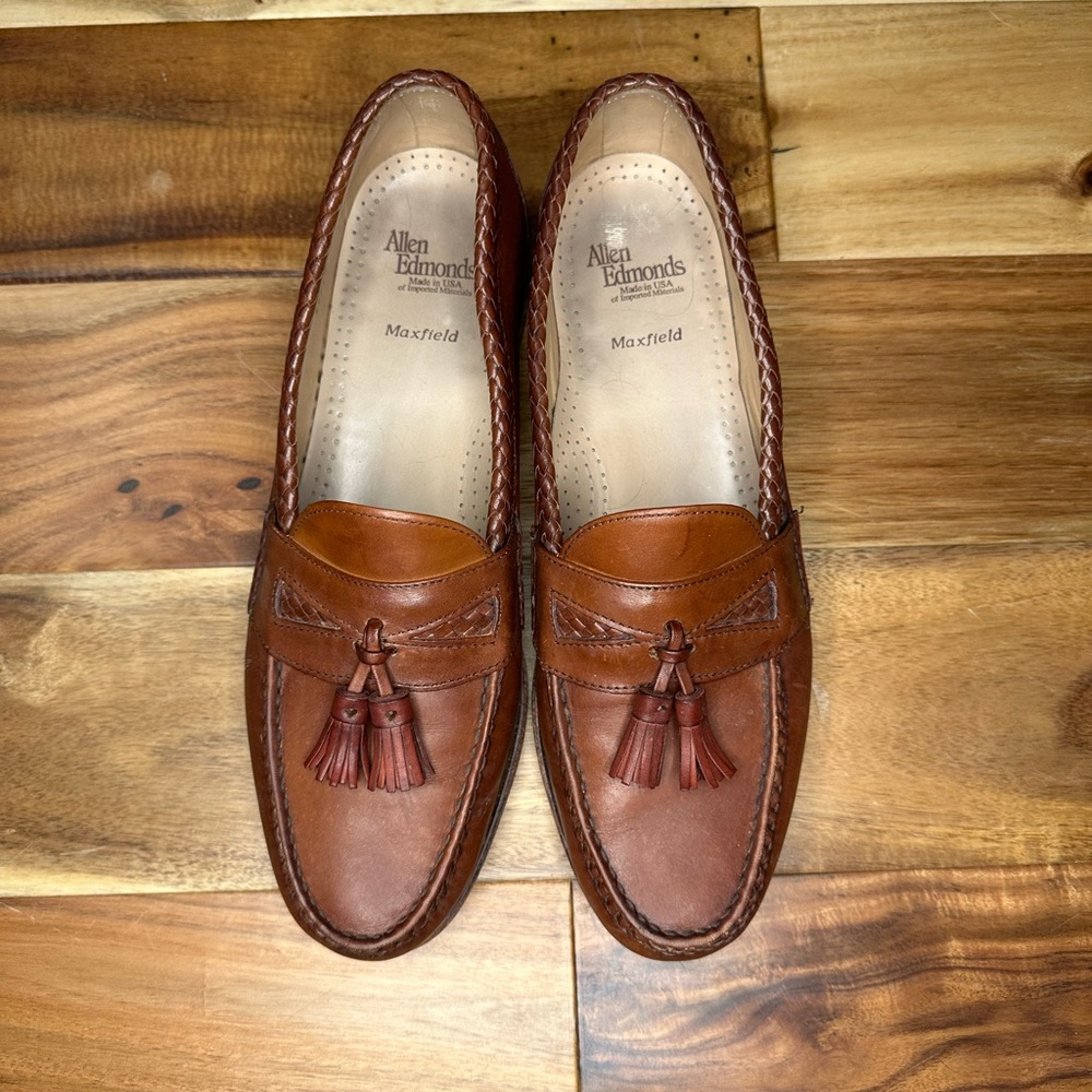 Allen Edmonds Maxfield Brown 11.5 D